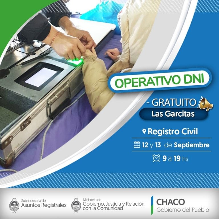 Gobierno realizará nuevos operativos de DNI gratuito esta semana. (Web).