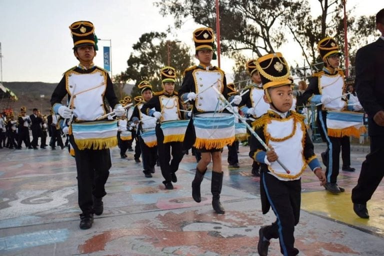 La música fue también protagonista en el saludo a la primavera que se acerca.