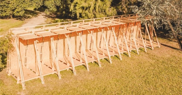 Hello Wood, el Festival en Madera que cumple su tercera edición y del que participan más de 100 estudiantes de arquitectura de todo el país.