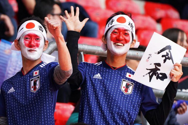 Aficionados japoneses (EFE/ Eddy Lemaistre).