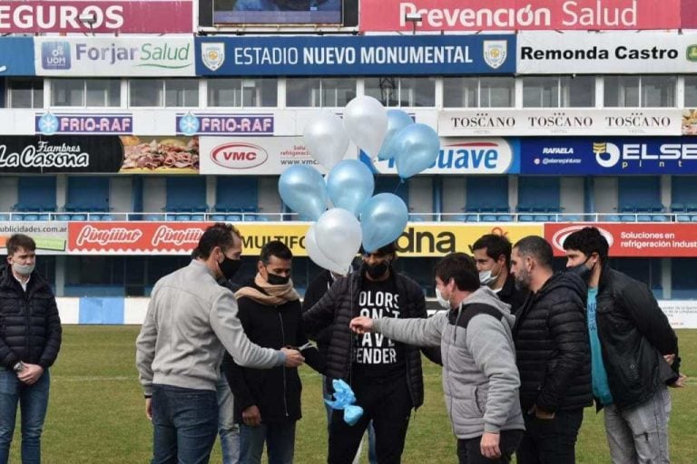 Despedida de Atlético de Rafaela a Cachín Blanco