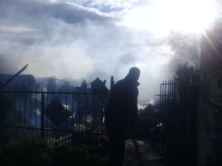 Bomberos que participaron del operativo aseguraron que el peligro "era muy inminente" (bariloche2000)