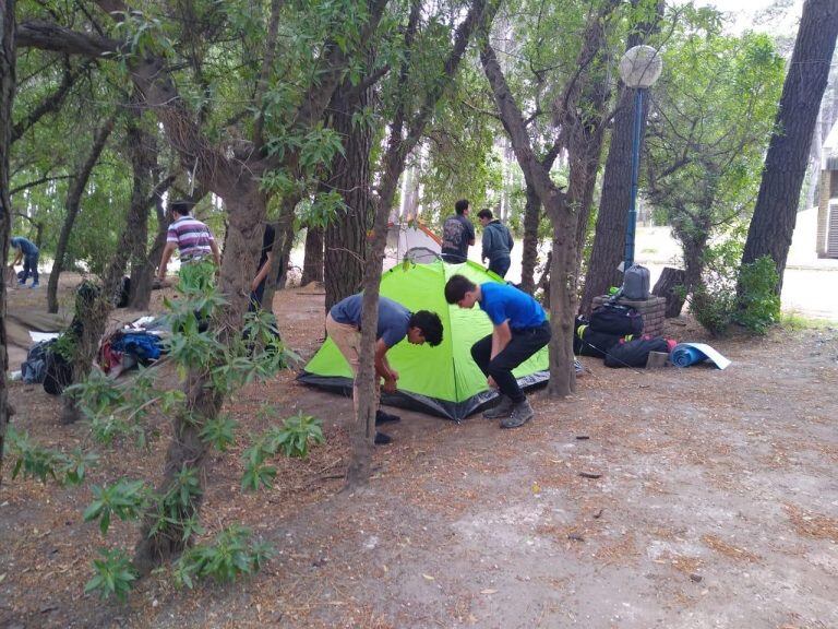 Viaje a Claromecó de alumnos y docentes