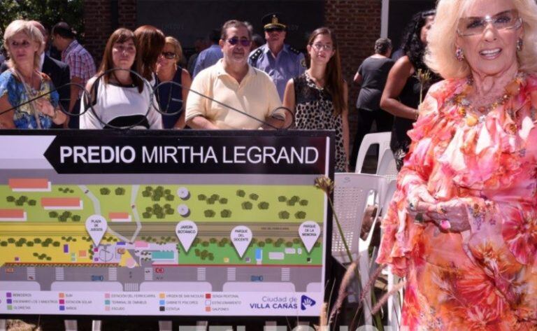 Mirtha Legrand en Villa Cañás