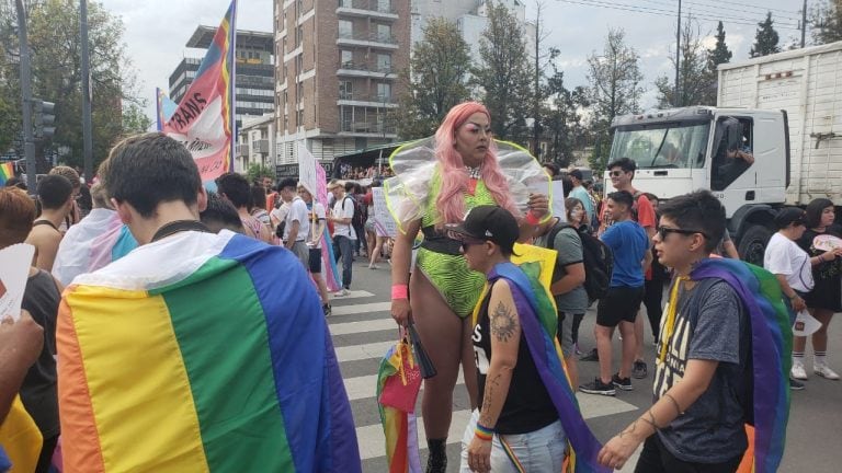 La marcha del Orgullo DIsidente en Córdoba.