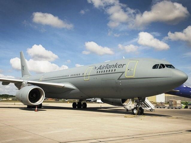 Avión Air Tnaker de puente logístico aéreo