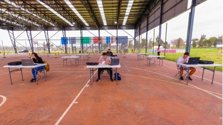 La ciudad de Buenos Aires propone clases en espacios abiertos (Foto: Ciudad de Buenos Aires)