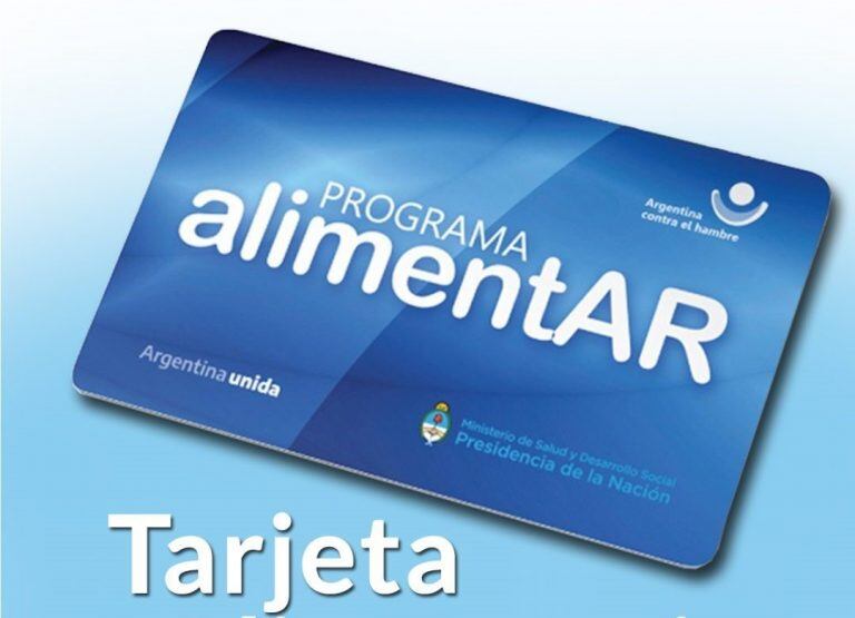 Tarjeta Alimentar llegará en marzo a Río Negro (web).