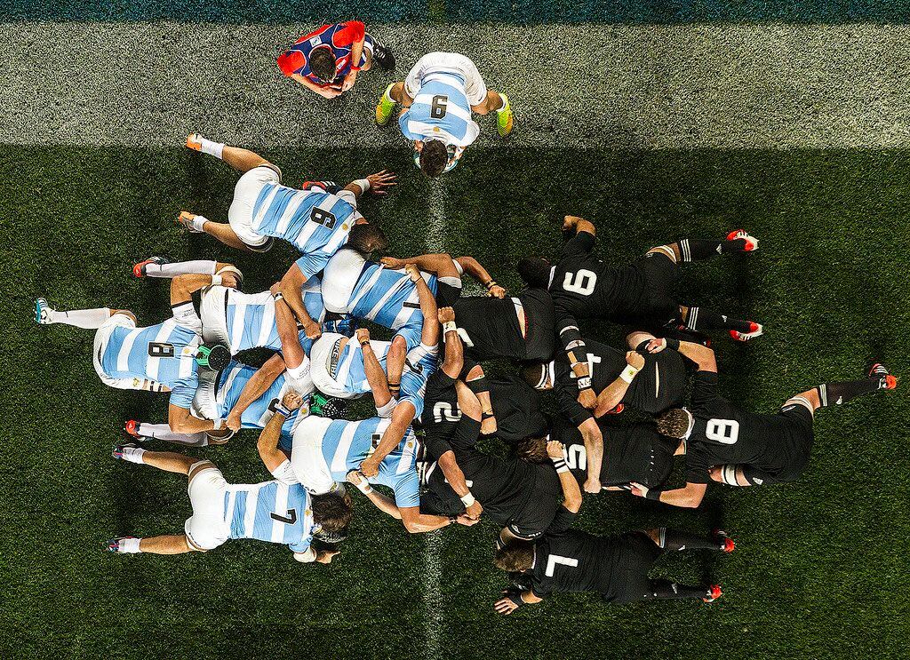 Los Pumas vs All Blacks. (Archivo)