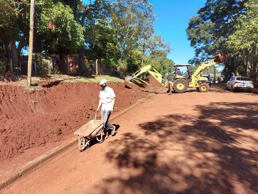 Continúan las obras públicas en Campo Grande