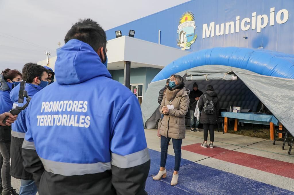 Campaña de hisopados intensivos en Río Grande.