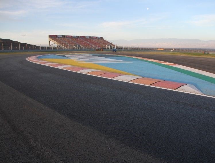 Así luce la pista sanjuanina.