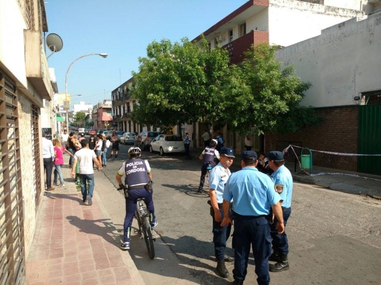 El edificio donde hallaron a Azul asesinada.