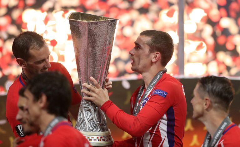 El francés fue campeón de la Europa League con el Atlético