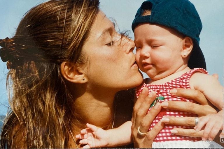 Catherine Fulop compartió una foto junto a Oriana de pequeña en sus redes sociales (Instagram/@fulopcatherine)