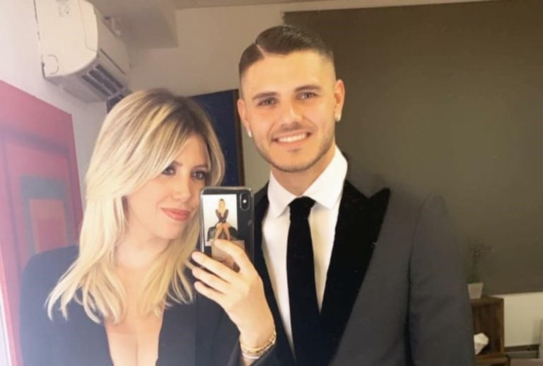 Wanda Nara y Mauro Icardi (Foto: Instagram)