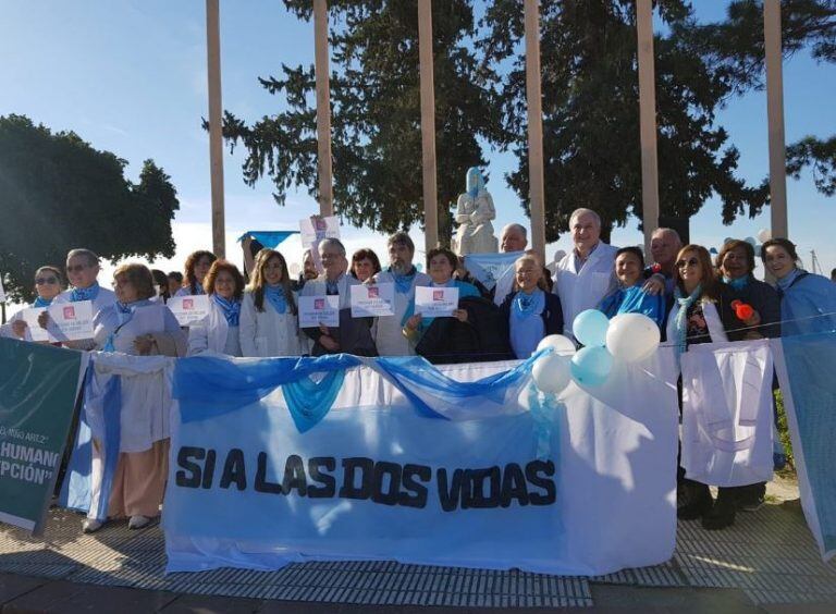 Manifestación "Pro Vida" en Corrientes