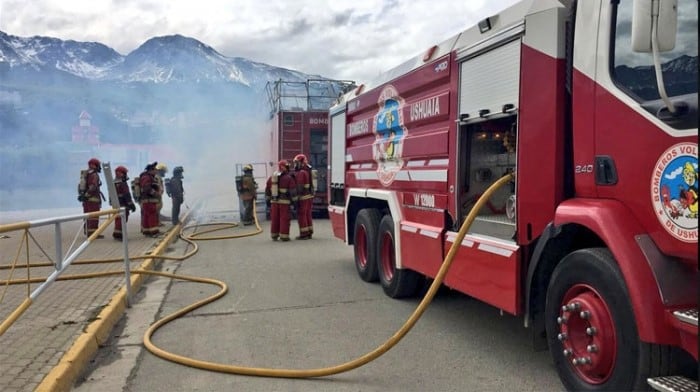 Bomberos cuartel central. Ushuaia