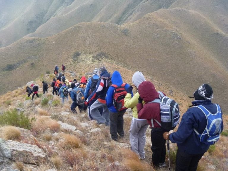 Cerro de la Cruz, en Juana Koslay, San Luis.