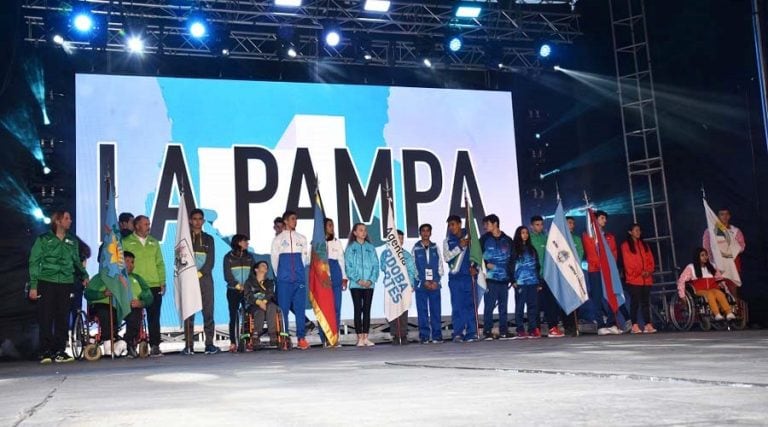 La Pampa participa con 570 deportistas (Gobierno de La Pampa)