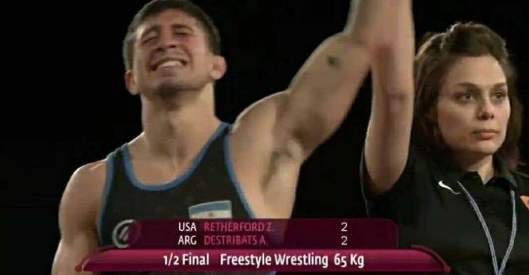 El momento más feliz de Agustín Destribats cuando su clasificación a Tokyo 2020 ya era un hecho