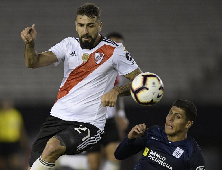 Lucas Pratto actual jugador de River (AFP).