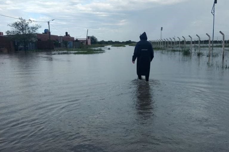 Temporal en Resistencia. (Foto: Diario Chaco)