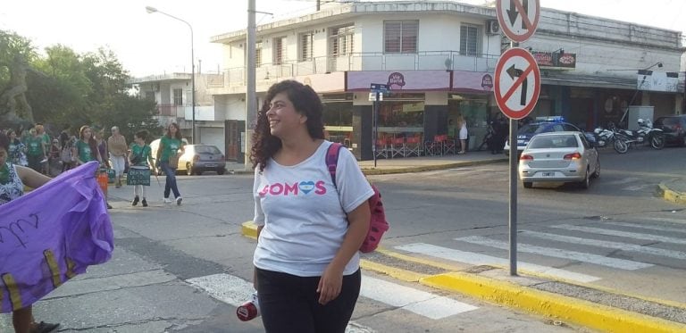 Saira Asua: “Copamos las calles de Alta Gracia para que nos dejen de matar”.