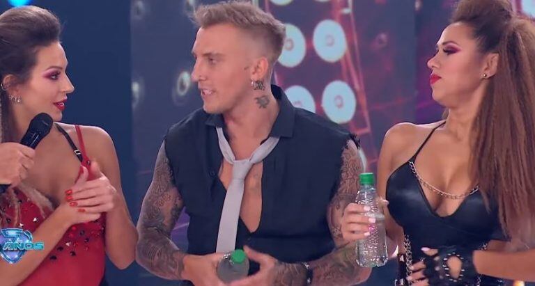 El Polaco y Noelia Marzol bailaron con Barby Solienzi (Foto: captura)