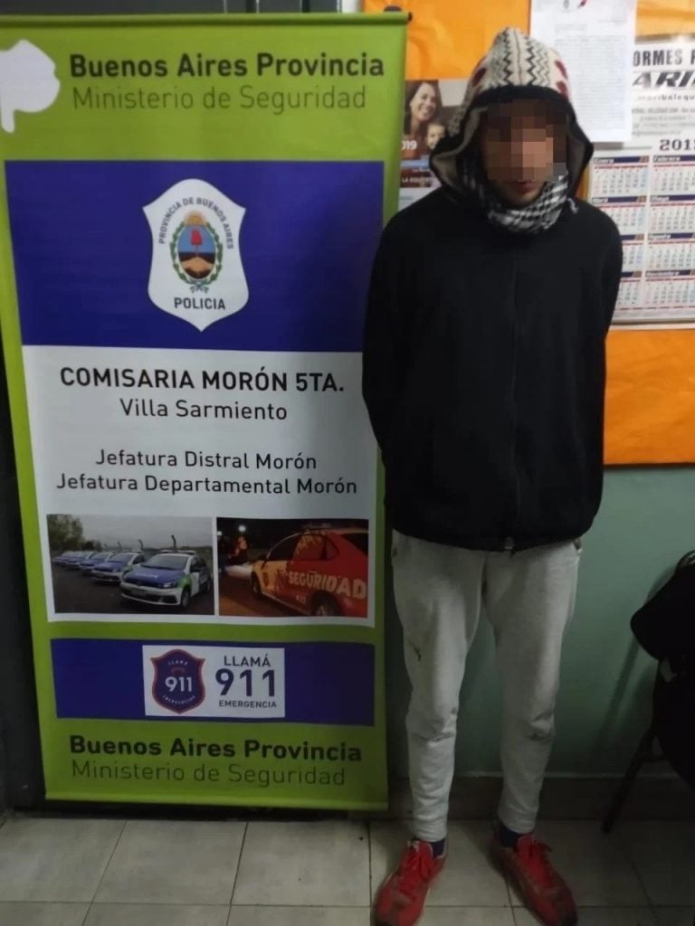 Detenido por el asesinato en Morón (Web)