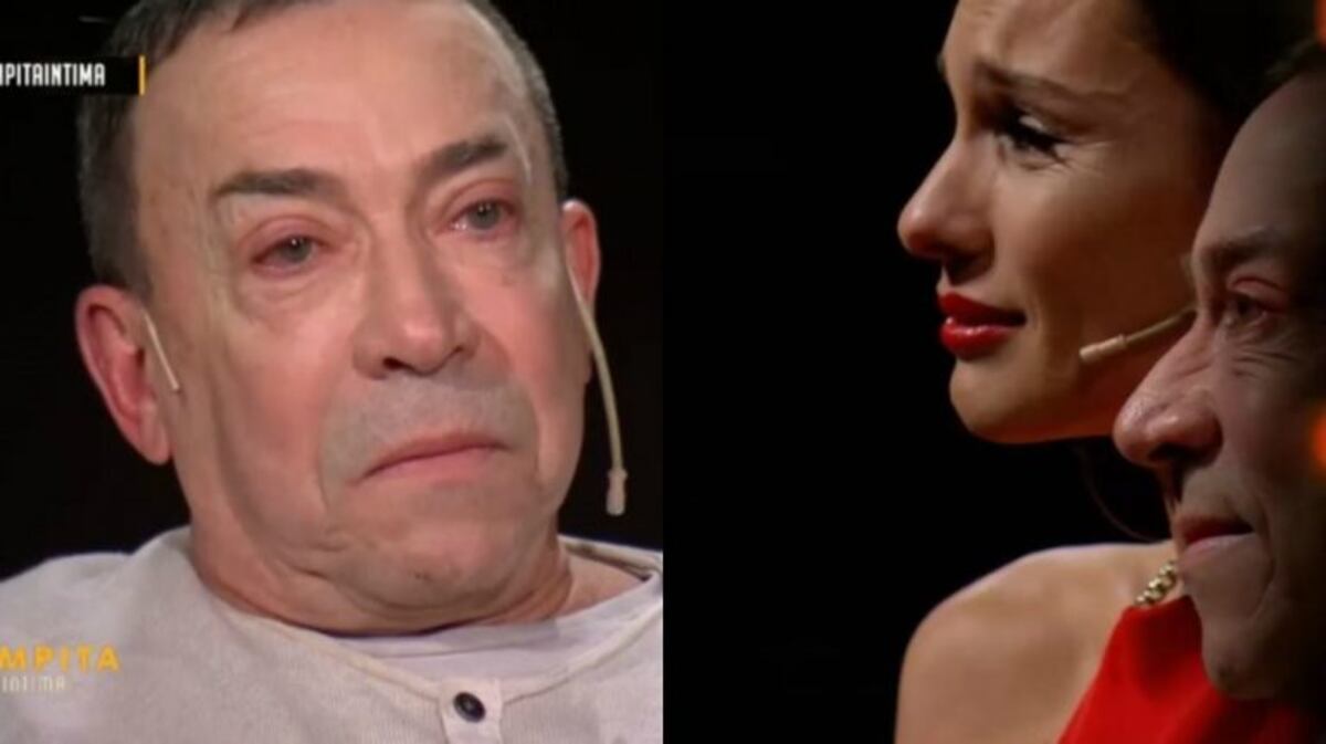 El momento en que Pampita se "quebró" entrevistando a Aníbal Pachano