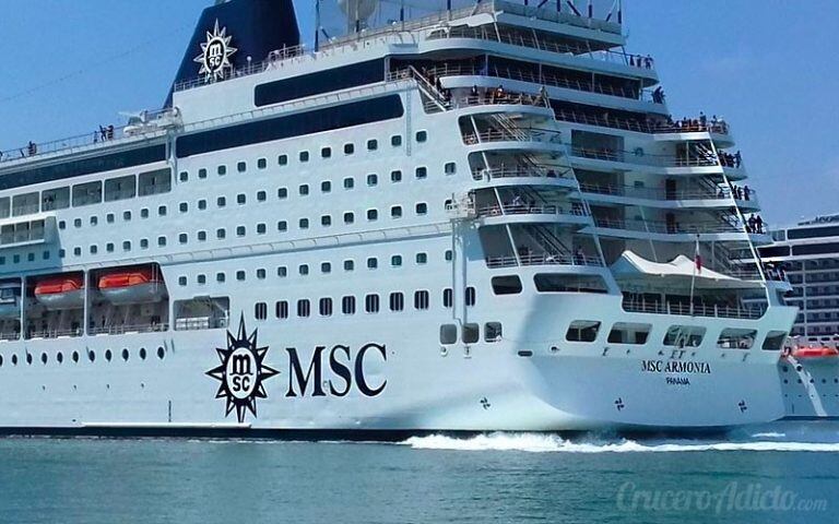 Imagen Ilustrativa de crucero MSC.