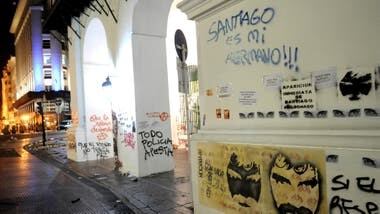 Pintadas en el Cabildo (captura)