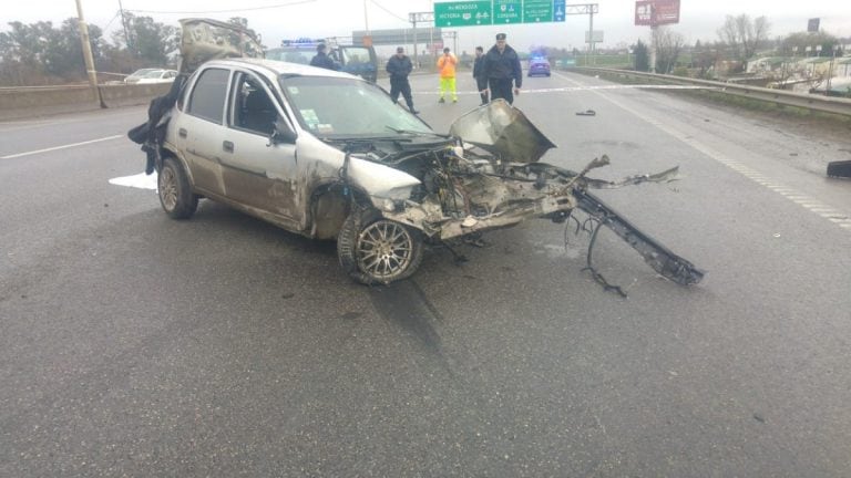 Accidente fatal en Circunvalación