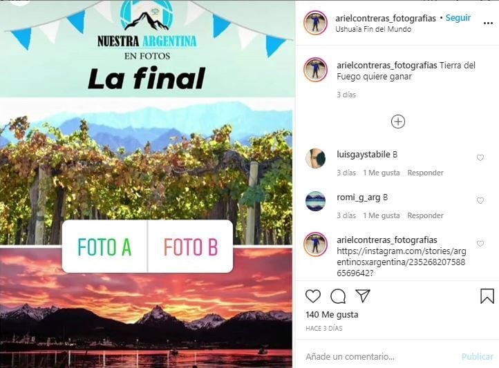 Final torneo "Argentina en Fotos".