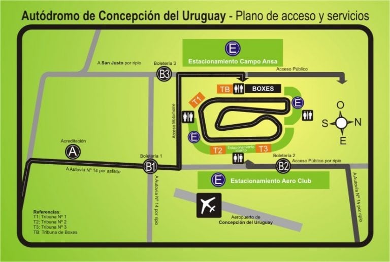 Autódromo de Concepción, provincia de Entre Ríos