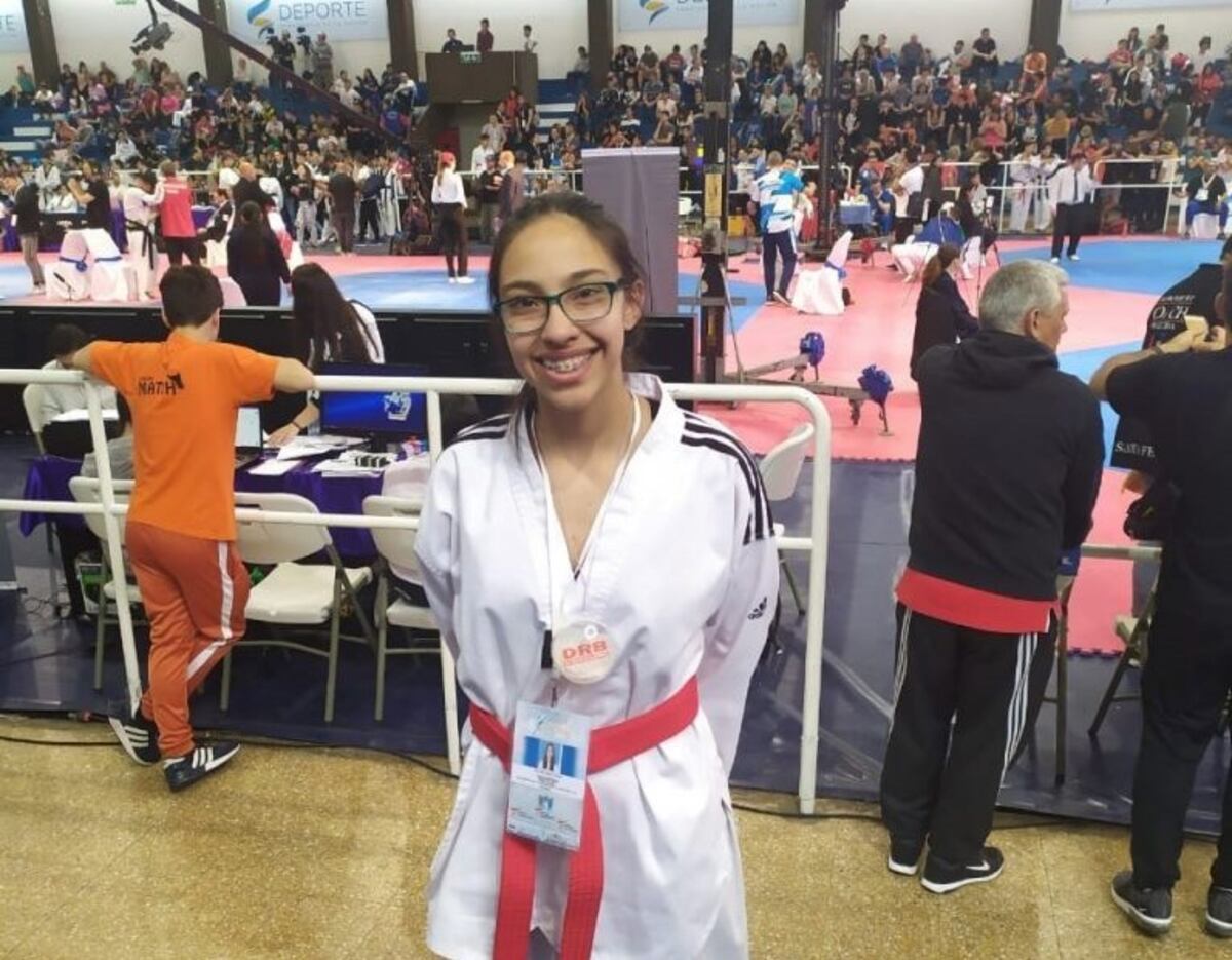 Valentina Pecchio nuevamente representará a Córdoba en los Juegos Binacionales.