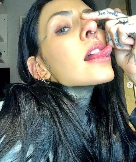 El nuevo septum de Cande Tinelli (Instagram)