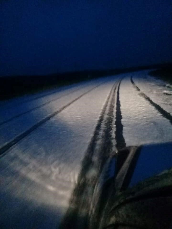 Tormenta de granizo en las Altas Cumbres