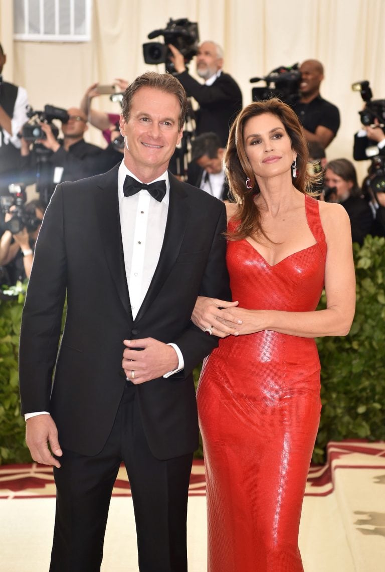 Rande Gerber y Cindy Crawford.