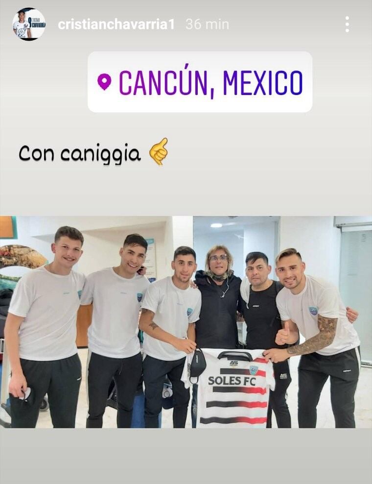 Caniggia en México (web)