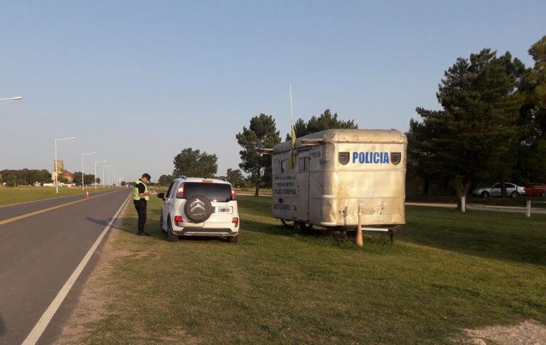 Operativo de Seguridad Vial en Copetonas (prensa municipal)