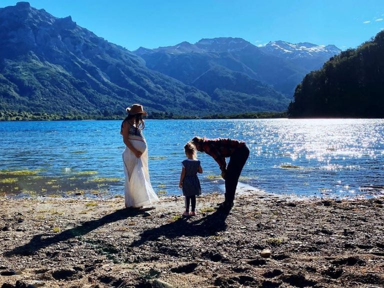 Zaira Nara mostró su panza llena de espuma a través de una tierna foto con su hija