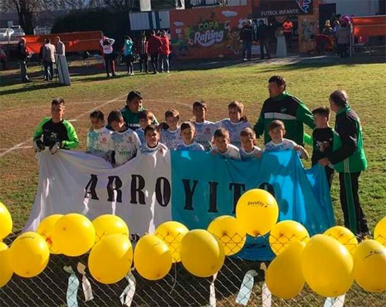 Equipo de Arroyito en el Torneo de Canal 12