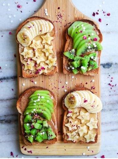 Tostadas con palta. (WEB)