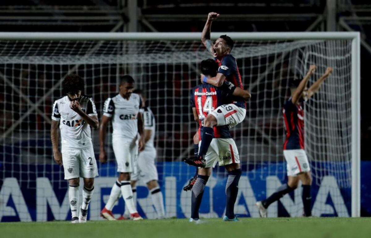Copa Sudamericana: San Lorenzo derrotó 1-0 a Atlético Mineiro