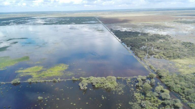 Campos inundados del Chaco.