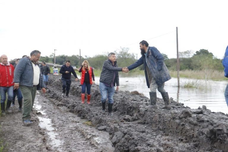 Gob. Peppo recorre Gral. Vedia