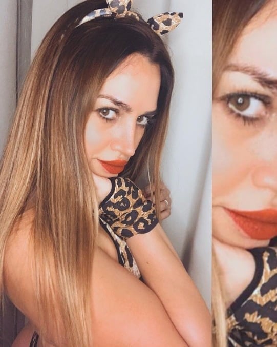 Belén Francese con body animal print (Instagram)