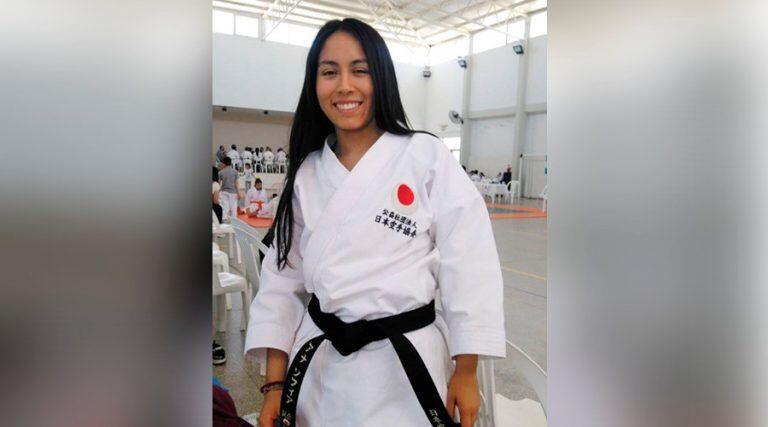 Ana y su pasión por las artes marciales (Facebook)